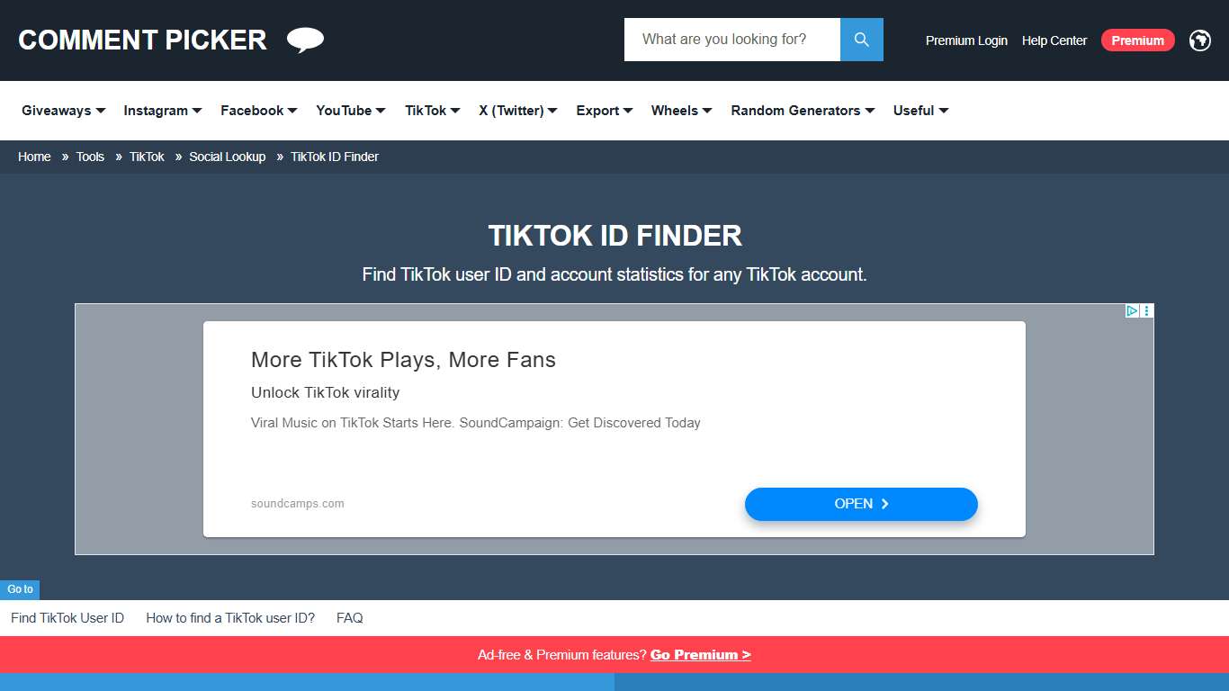 Find Your TikTok ID: User, Account & Profile Lookup Tool